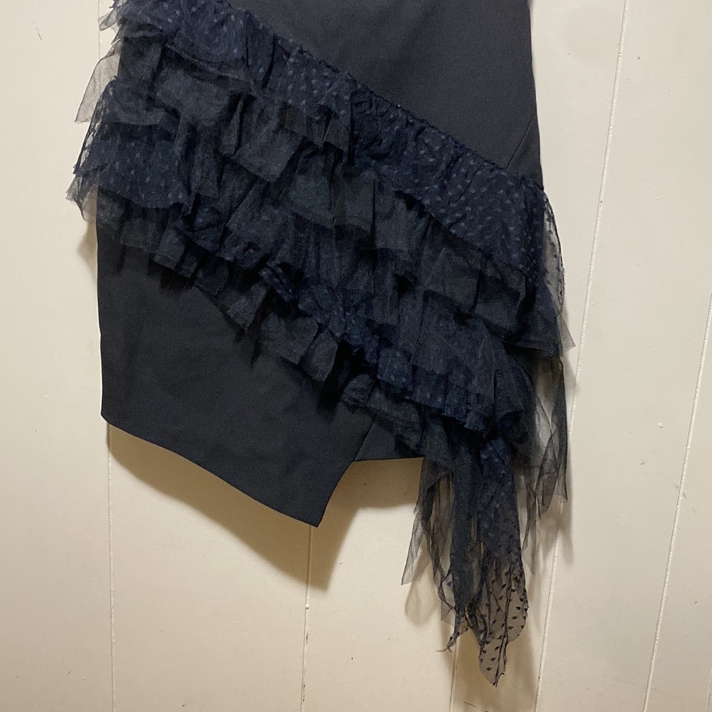 BCBG Maxazria black knee high black lace dress size 6 - Picture 3 of 7